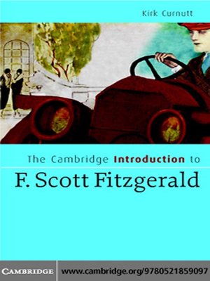 cover image of The Cambridge Introduction to F. Scott Fitzgerald